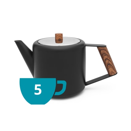 Asia noir - Tetera de hierro fundido 1,1 L in ghisa nero