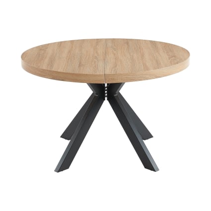 Table extensible effet bois noir Komoni | Maisons du Monde