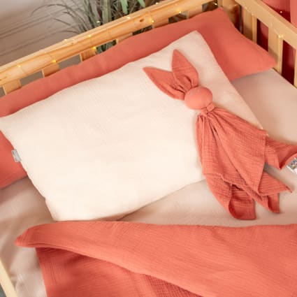 Hudson Baby Federa per cuscino unisex per bambini, in cotone