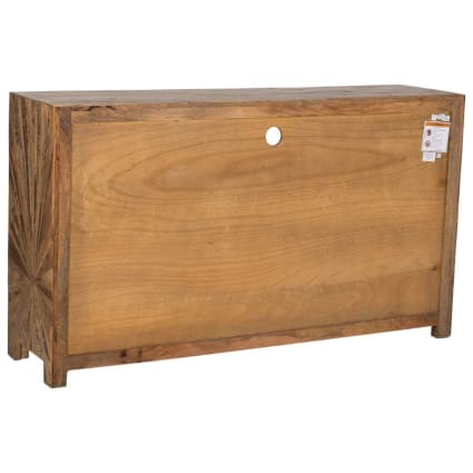 Credenza in legno naturale 165x41x94 cropped-3