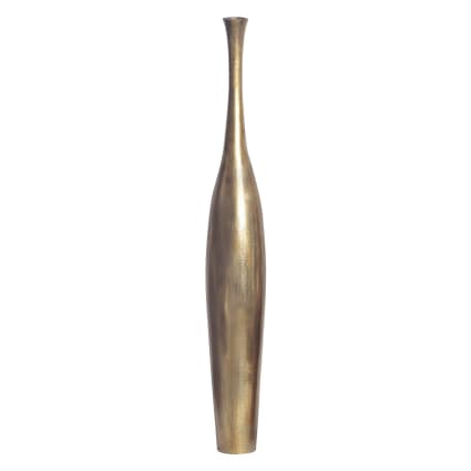 Bodenvase aus Aluminium, 100 cm gold