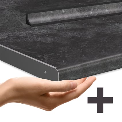 Yamazaki Home Cintre De Cuisine Magnétique En Acier - Porte-Serviette Blanc, 3 Modes De Fixation