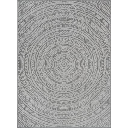 Robuster In- & Outdoor Teppich, Anthrazit, 140 x 200 cm Mistra
