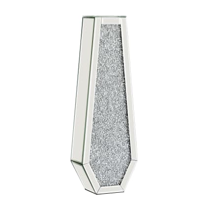 Lot De 4 Boutons De Tiroir Cristal Chromé Lily & Leah - Argenté, Neufs