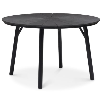 Gartentisch aus Holz, schwarz/schwarz Agape