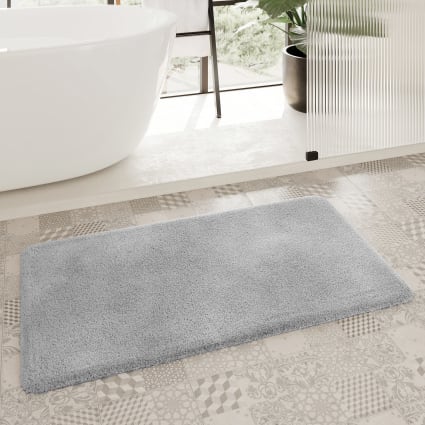 Tappeto da bagno extra large, tappeto da bagno lungo, ultra orbido in