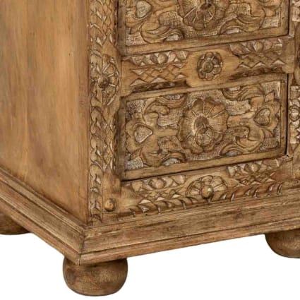 Centrotavola Quadrato In Pile Marrone Con Merletto Artigianale – 90x90 Cm, Rustico - 4
