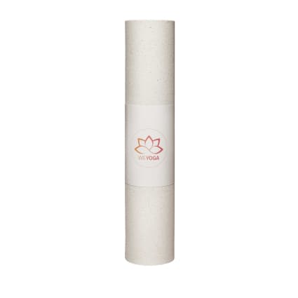 Tapis descente de lit de bien-être yoga liège beige 60x190 cm Weyoga