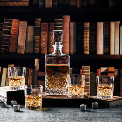 Maverton Set Decanter Per Whisky In Vetro Inciso Con Bicchieri Recensione Un Tocco Di Classe Per Ogni Conoscitore