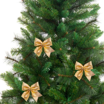 Nœuds Enroulés Pour Sapin De Noël,nouvel An,décoration Pour Voiture