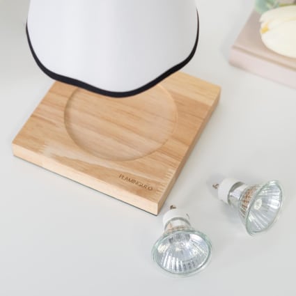 Lampe Bougie K9 Cristaux Or – Variateur Minuterie – 50W Halogène – Style Vintage