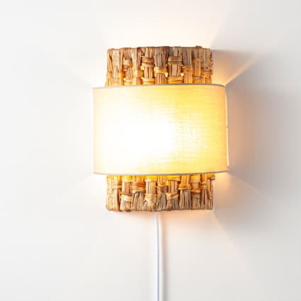 Aplique De Pared Aura - FORLIGHT - Lámpara De Pared Con Pantalla Textil