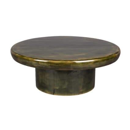 Table basse design en bois vert | Maisons du Monde