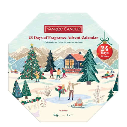 Calendrier de l'Avent couronne de bougies Yankee Candle