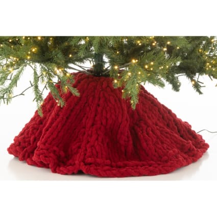Jupe de sapin de Noël avec fleurs d'été, col de sapin de Noël, tapis de