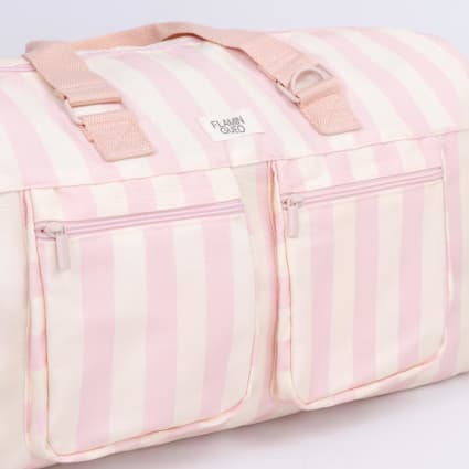 Lot De 6 Sacs De Voyage Pour Bébé - Sacs De Rangement Imperméables Rose Bonbon - Organisation Parfaite Pour Voyages Et Hôpital