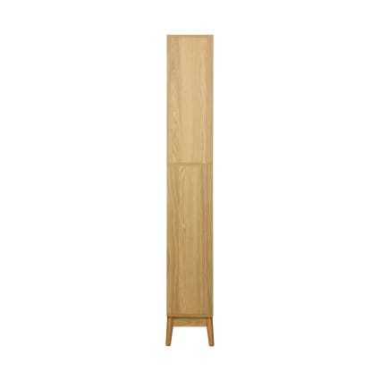 Wood Wedge Organizer 3 Ripiani In Legno Di Frassino Fatto A Mano, Per Cucina, Bagno, Scrivania (Naturale) - 2
