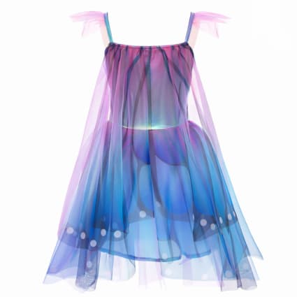 Robe De Fée Nouveau-né Fille - Tutu Tulle, Papillon 3D, Manches Longues, Pour Anniversaire, Mariage, Séance Photo - 2