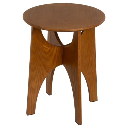Table d'appoint design bois 40x40x50cm