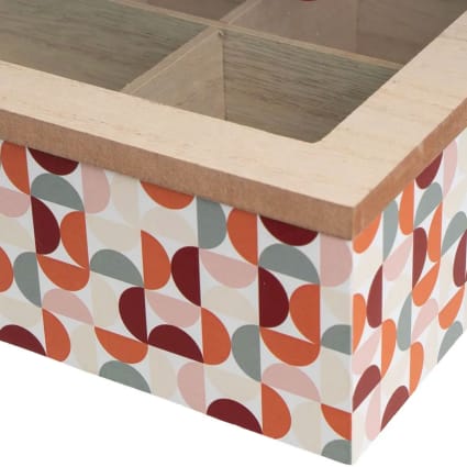 Coffret en Bois Avec Thes et Infusions Bio