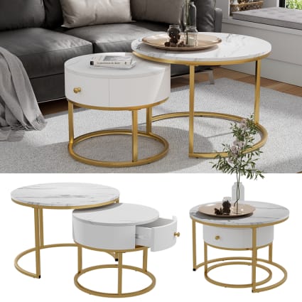 Petite Table Basse Marbre