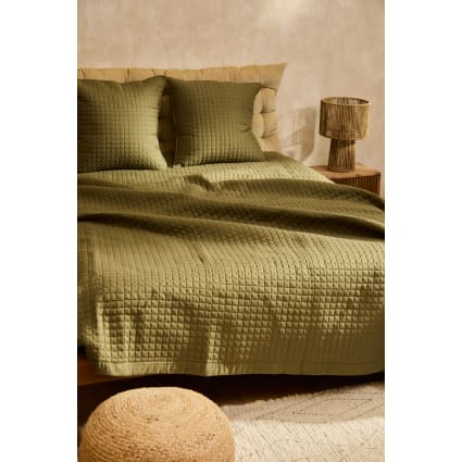 Bettdecke Grün 240x260 für 135-150er Bett Narbonne