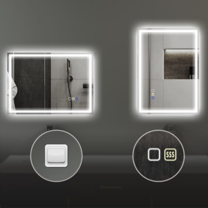 HALOYO Specchio Da Bagno Illuminazione A LED Per Specchi Da Parete Per - 5