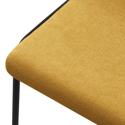 Lovely Casa Copriletto Matrimoniale Persiano – Trapuntato 240×220 Cm Con Federe, Giallo Senape