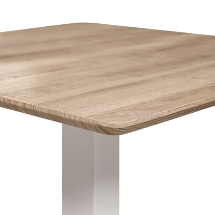Piano quadrato per tavolo in laminato 70x70 cm Cemento