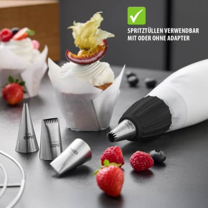 Decora Set 10 Douilles Rondes Inox Pour Décoration Gâteaux Et Biscuits
