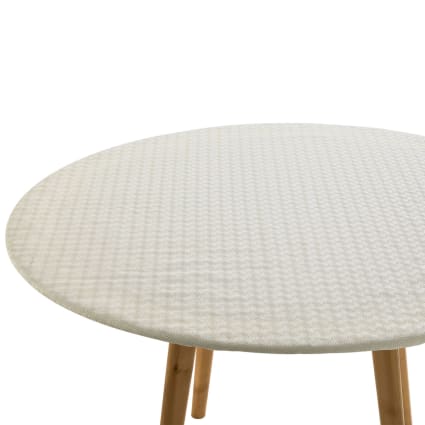 Protège table en polyester blanc Protège-table | Maisons du Monde