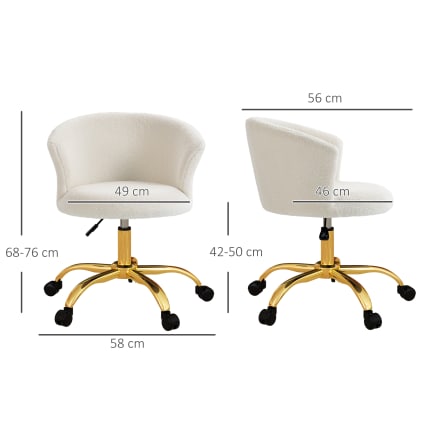 Sedia da scrivania moderna in velluto, ergonomica, con schienale medio, girevole, leggera, di lusso, regolabile in altezza, per casa e ufficio