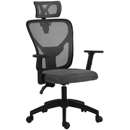 Sedia da ufficio ergonomica e regolabile con supporto lombare