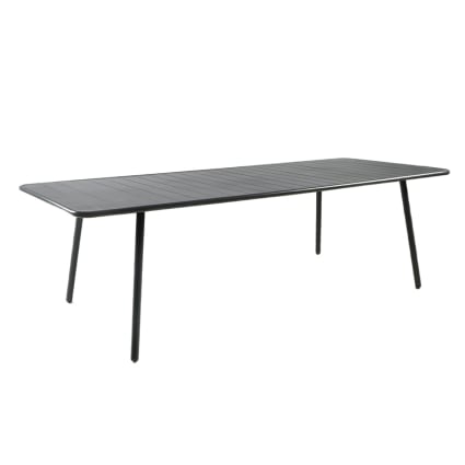 Gartentisch für 10/12 Personen 234 cm dunkelgrau Bergame
