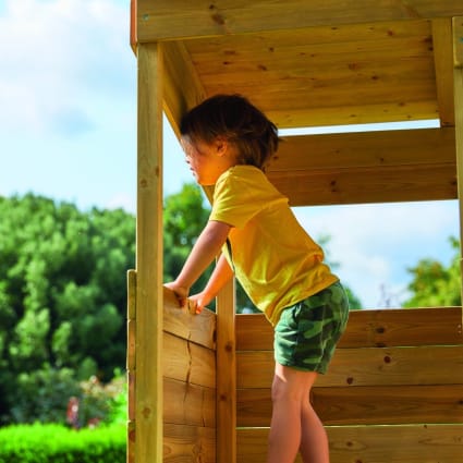 Cabane sur pilotis pour enfants en bois Duplex Cabane sur pilotis pour enfants en bois Duplex