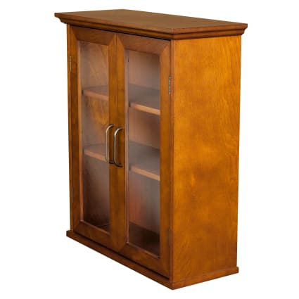 Armario de Baño de Pared con Puertas, 61cm, Marron-Avery cropped-6