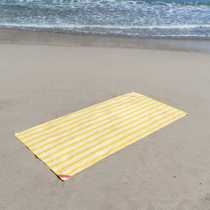 Großes Strandtuch Mikrofaser rosa