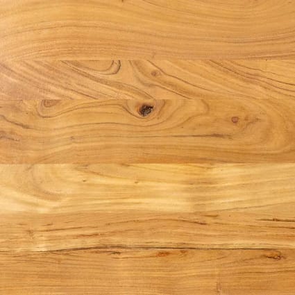 Mesa de comedor de madera marrón 160x90x76 alt. Cm cropped-6