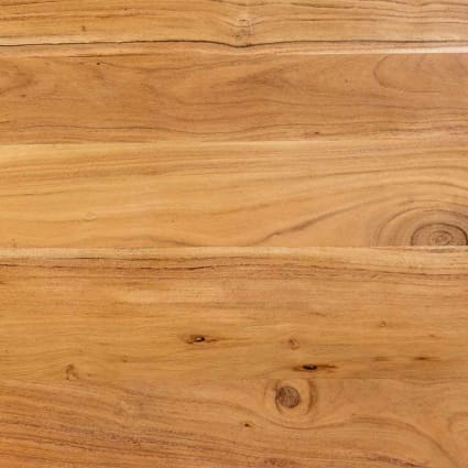 Mesa de comedor de madera marrón 160x90x76 alt. Cm cropped-7