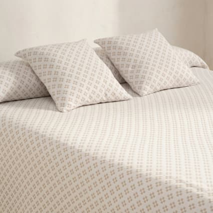 Copriletto Jacquard Défilé Marrone Matrimoniale | Leroy Merlin