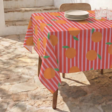 Nappe antitache à motifs Mindanao