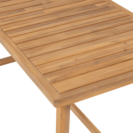 Salon de jardin en bois d’acacia naturel Woood Maisons du Monde — free download