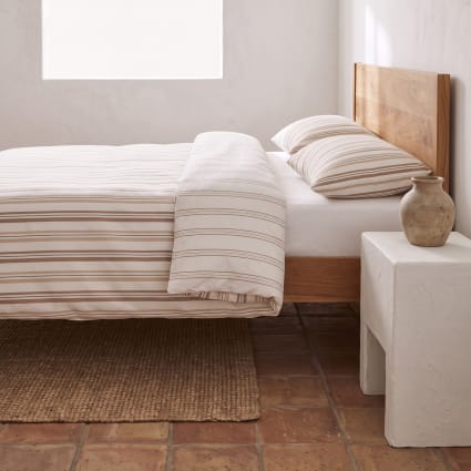 Juego funda nórdica 100% algodón cama 150/160 240x220 + 2(50x85) cm ...