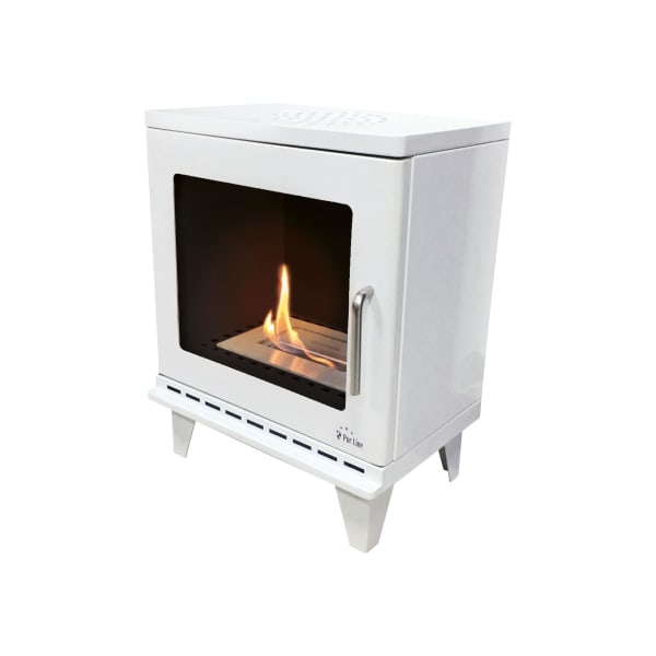 Purline - Estufa de exterior de bioetanol 1.5kW, diseño cuadrado en acero