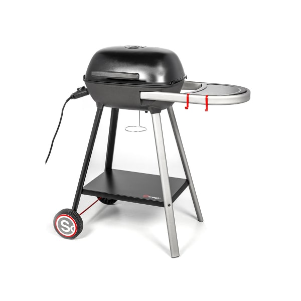 Somagic - Barbacoa eléctrica compacta para asar rápidamente
