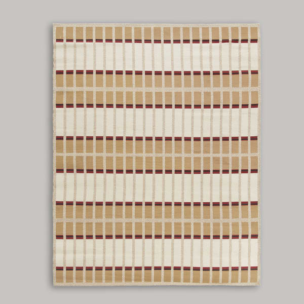 Maisons du Monde - Debena - Alfombra de exterior tejida multicolor, 160x230 cm