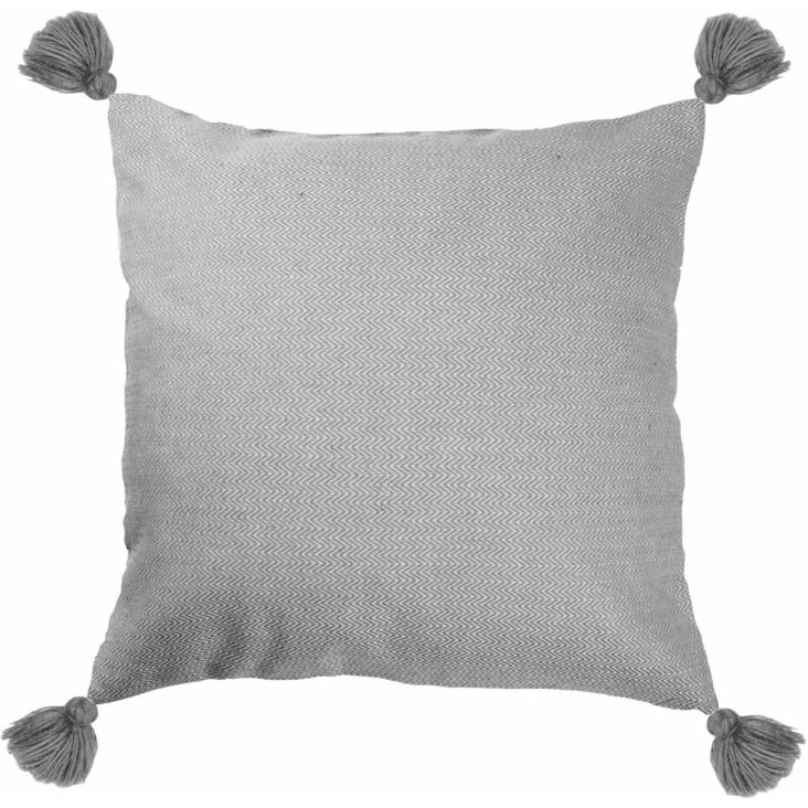YEKEYI Set Di 4 Federe Per Cuscini 45x45 Cm - Lino Di Cotone, Motivi Happy Christmas, Zucca E Fantasmi - 2