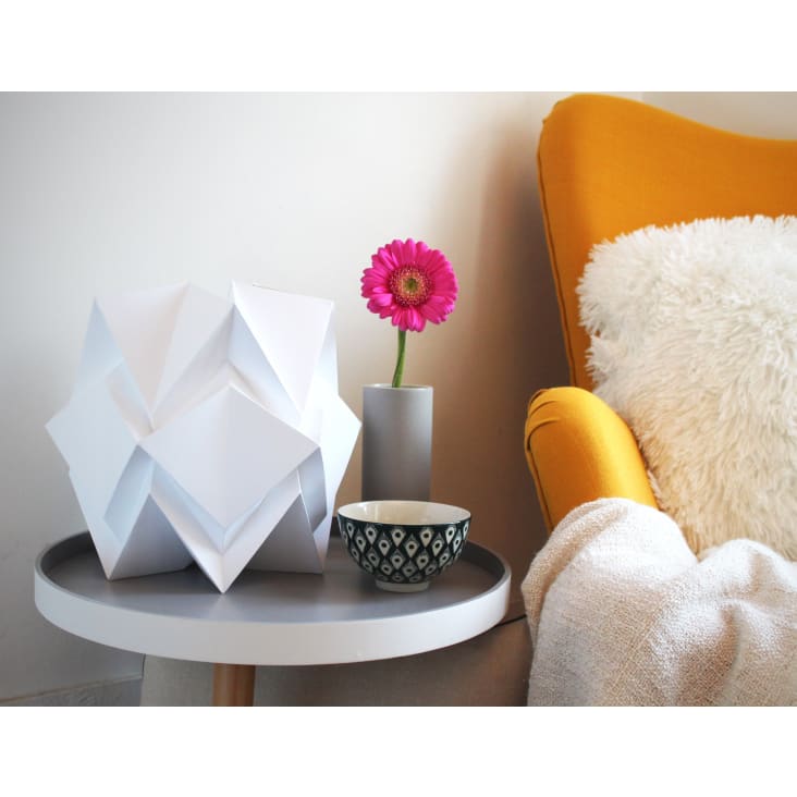 Lampe de table origami en papier taille S-HIKARI cropped-4