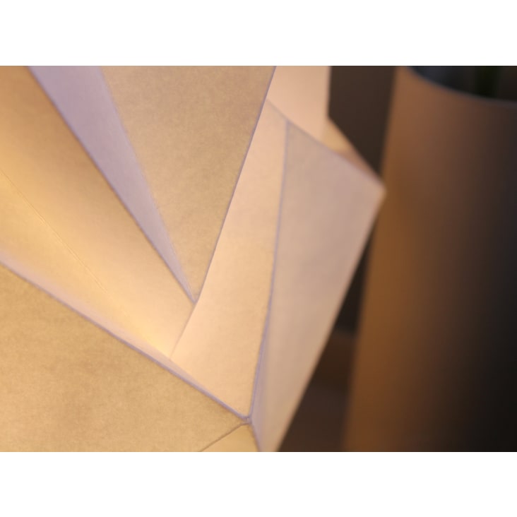 Lampe de table origami en papier taille S-HIKARI cropped-6