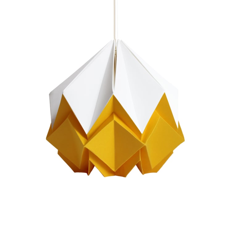Suspension origami bicolore en papier taille S-HANAHI cropped-9